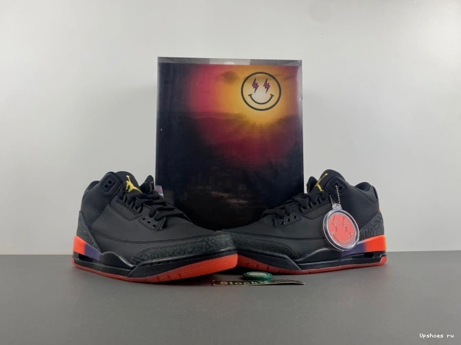 Retro Balvin  Jordan  3 Rio J FN0344-001 0803